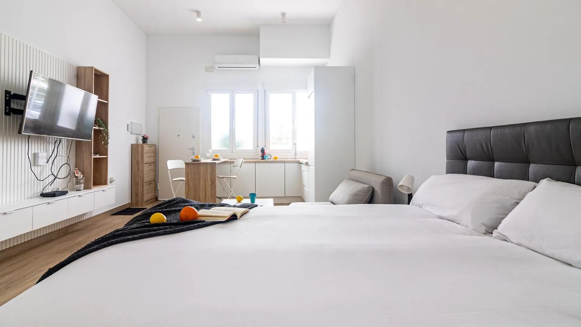 Estudio Huelin Playa Málaga Apartman